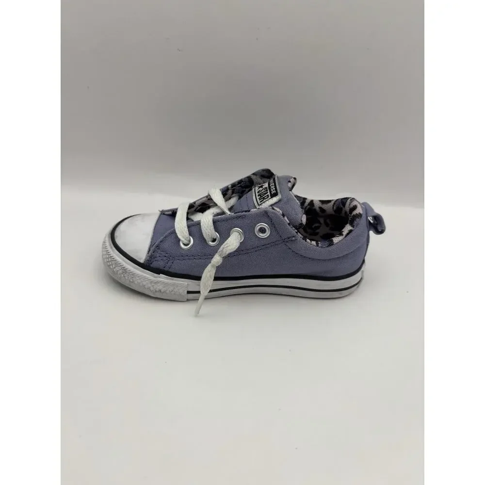 Converse All Star Toddler Purple Sneakers Size 8